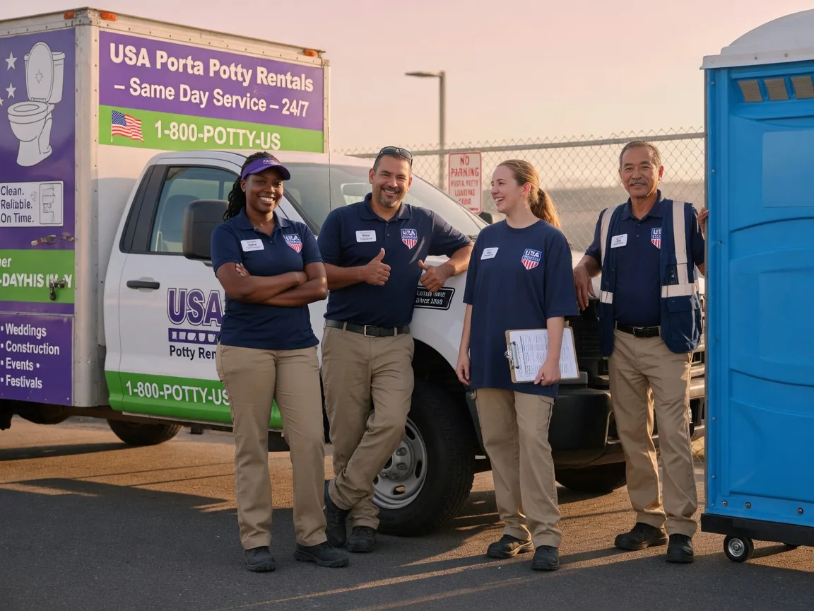 Porta Potty Rental company in Freeport, IL